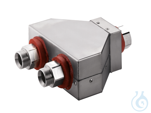 Twin distributing adapter M30x1.5, isolated, 1x M30x1.5 female to 2x M30x1 - Luminix Health