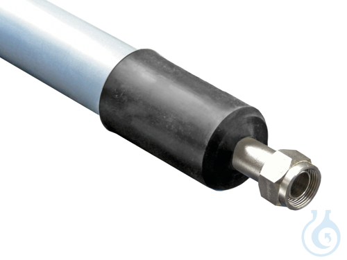 0.5 m Metal tubing, insulated, 2 fittings M16x1 female (-50...+200 °C) - Luminix Health