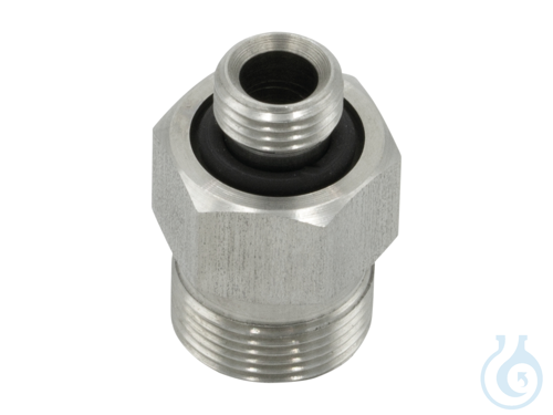 Adapter for metal tubing M10x1 male to M16x1 male - Luminix Health