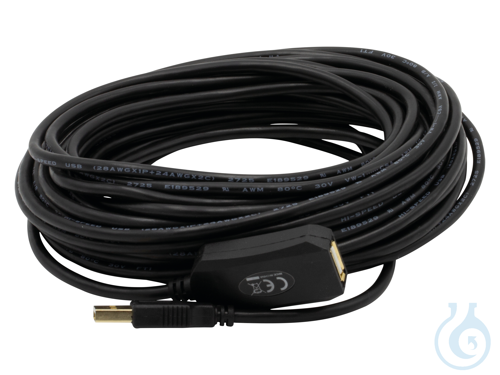 Image of USB 2.0 Repeater extension cable, length 10 m - Luminix Health