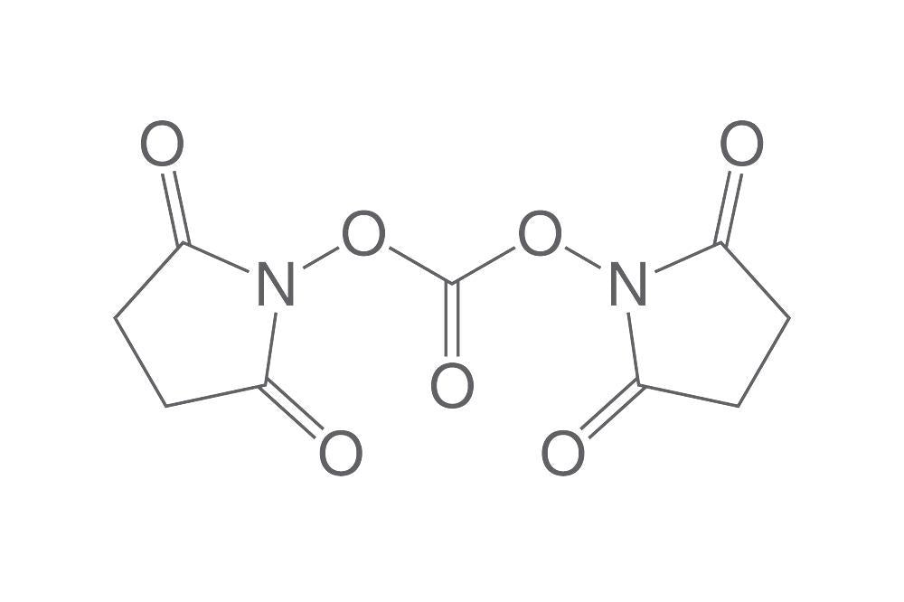 N,N'-Disuccinimidyl carbonate, PEPTIPURE®, min. 99 %, 5 g, glass - Luminix Health