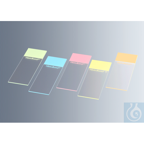 Microscope slides HistoBond&reg; + blue, 100/box