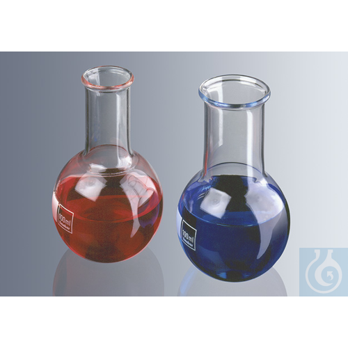 Boiling flasks with flat bottom 500 ml, narrow neck