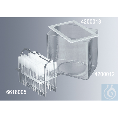 Glass dishes for Hausser/Gedigk staining set