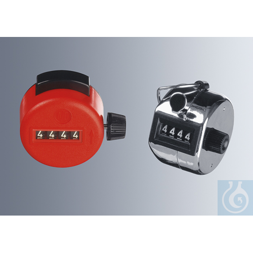 Hand tally counters with metal housing,