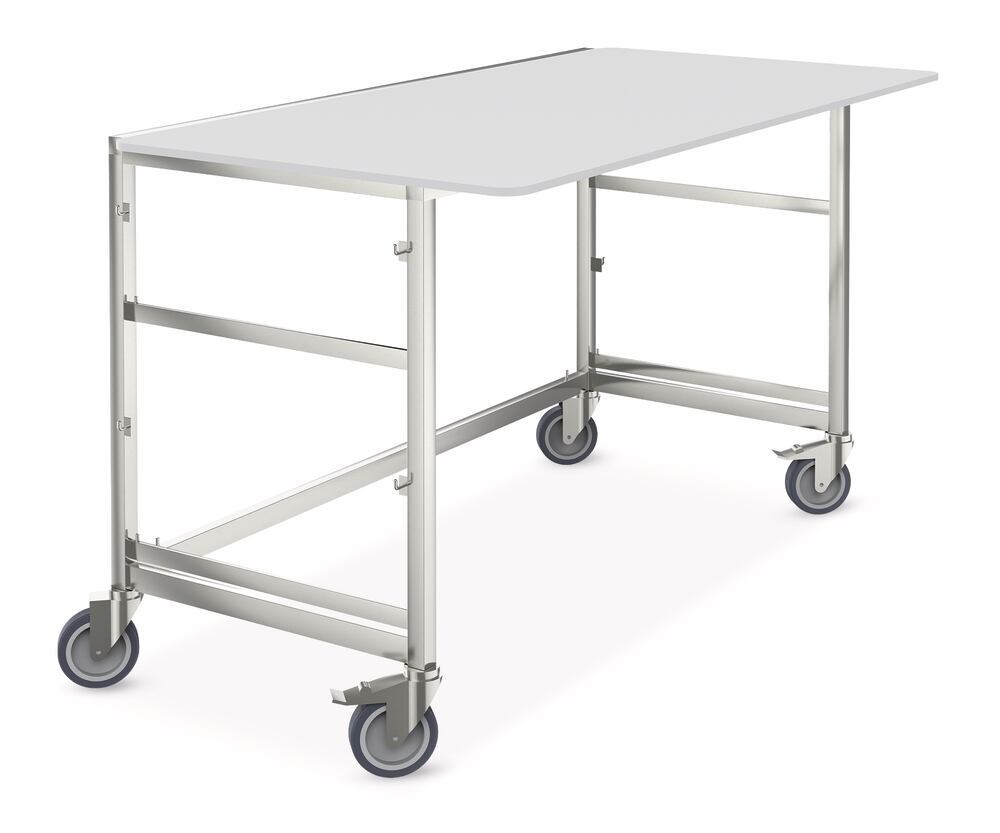 HPL roller table, 1450 x 750 x 900 mm