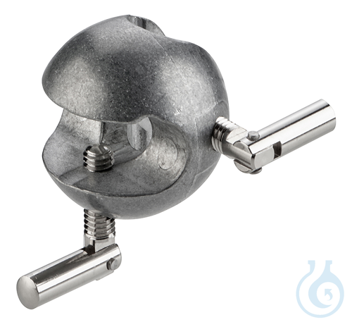 Image of Bosshead, Globular 13 mm Natural Zinc Diecasting - Luminix Health