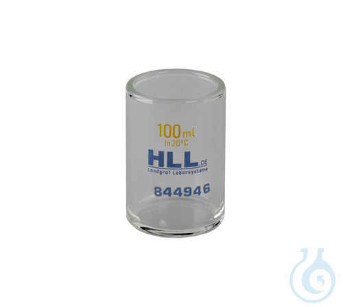 Measuring beaker 100 ml , 'Clean Save' Laboratory glass for bulk density - Luminix Health
