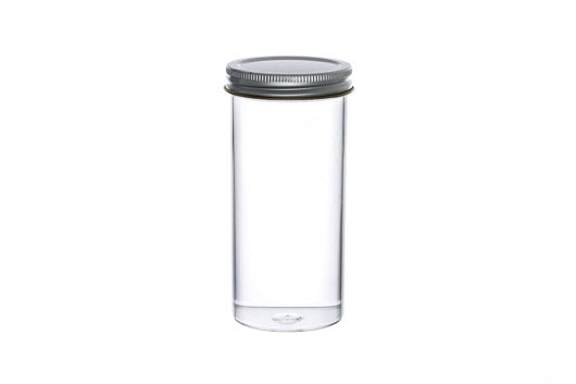Multipurpose vessel, 150 ML, PS, 49/107 MM, metal closure