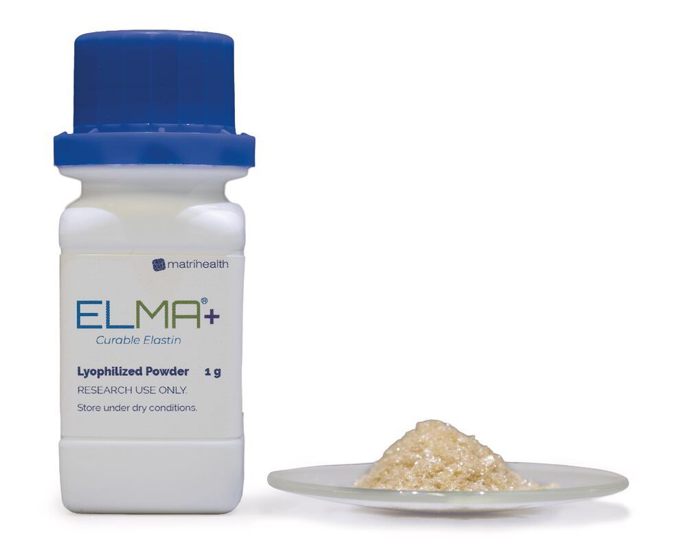 ELMA+, curable elastin, ≥80 % DoM, soluble, 1 g