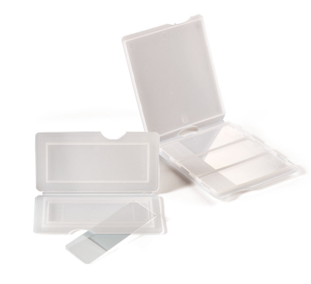 Transport boxes, PP, L 50 x W 100 mm, for 1 slide, 10 unit(s) - Luminix Health