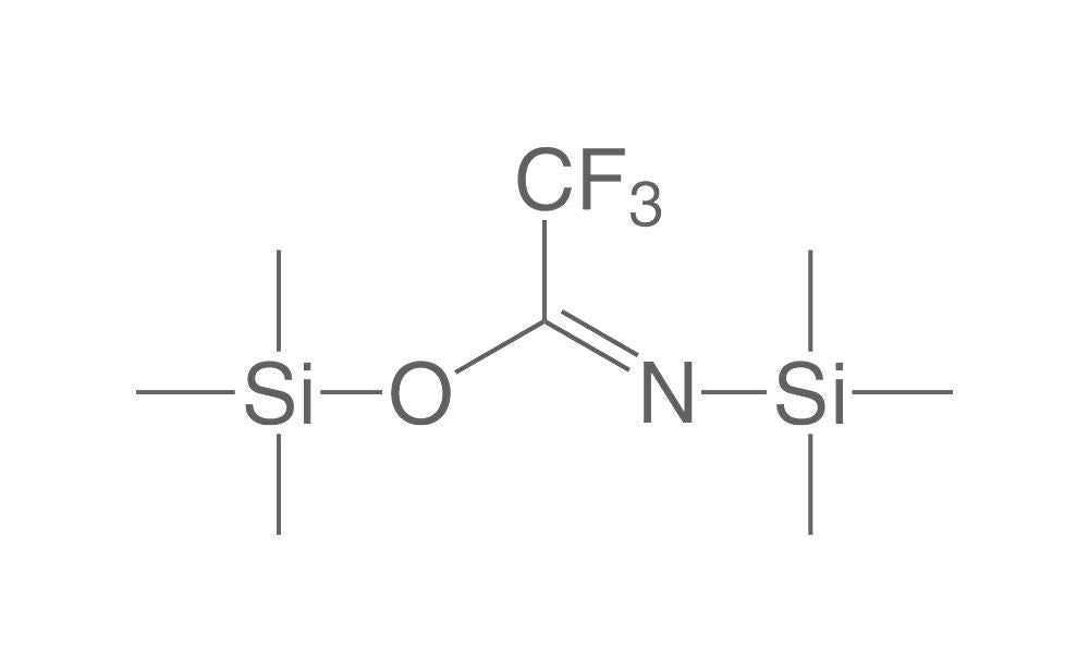 N,O-Bis(trimethylsilyl)-trifluoroacet-, amide, min. 98 %, for GC, 10 g, glass - Luminix Health