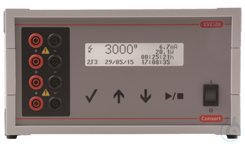 EV2310-UK ELECTROPHORESIS POWER SUPPLY 300V, 1000MA, 150W UK version An - Luminix Health