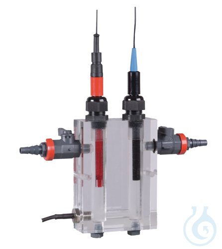 Image of FC3020T - 2 CHANNEL FLOW CELL WITH TEMP SENSOR 2 channel flow cell with - Luminix Health