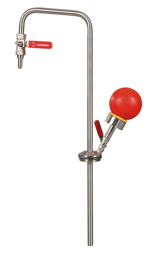 Hand pump for solvents