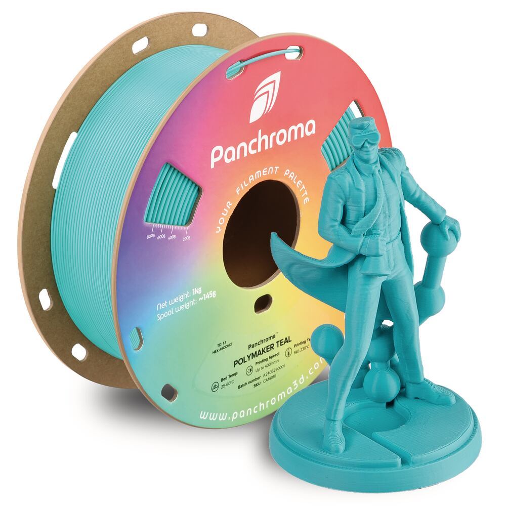 Panchroma CoPE Polymaker Teal, 1,75 mm, 1 kg