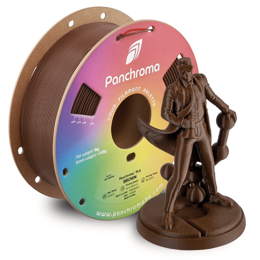 Panchroma PLA Brown, 1,75 mm, 1 kg