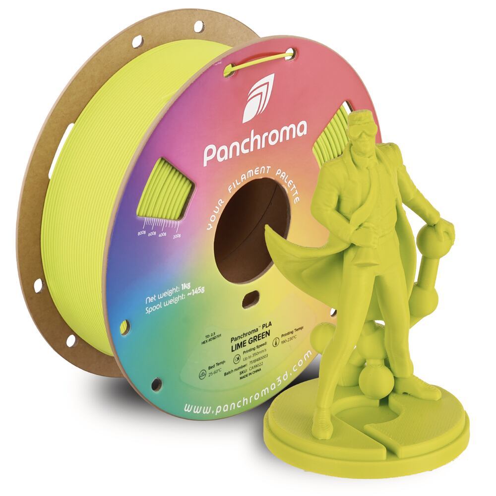 Panchroma PLA Lime Green, 1,75 mm, 1 kg