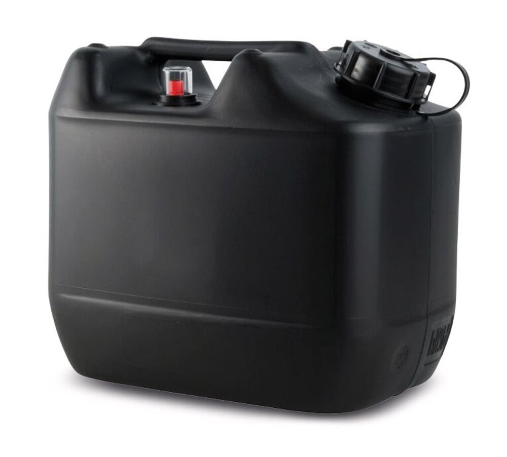 SCAT disposal canister, conductive, HDPE, S 60/61, 10 l, with fill level indicator
