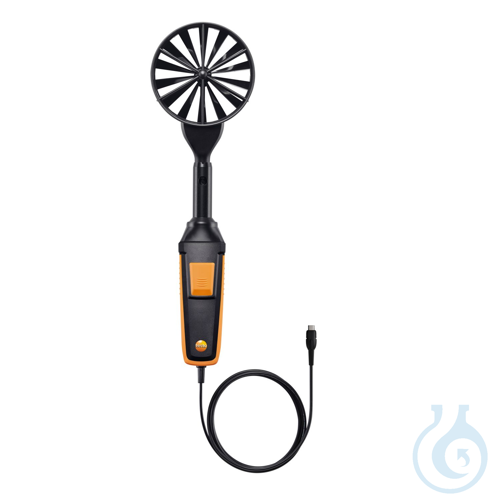Image of Vane probe, Ø 100 mm, digital, including temperature sensor, wired - Luminix Health