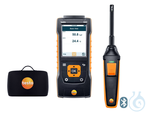 Image of testo 440 Humidity Kit with Bluetooth ® - Luminix Health