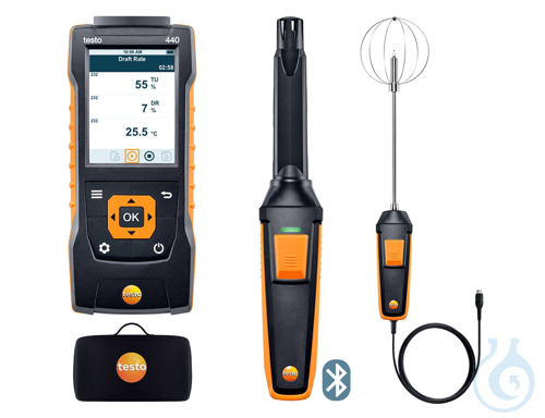 Image of testo 440 - Indoor Comfort ComboKit, with Bluetooth - Luminix Health