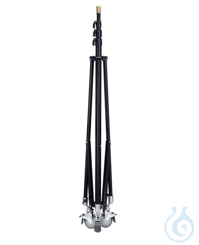 Image of Extendable tripod, up to 3.3 m , with wheels - Luminix Health