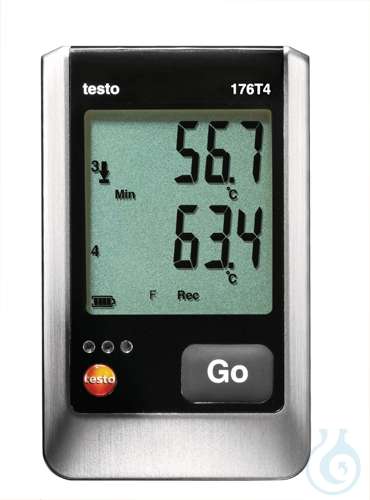Image of testo 176 T4 - Temperature data logger - Luminix Health