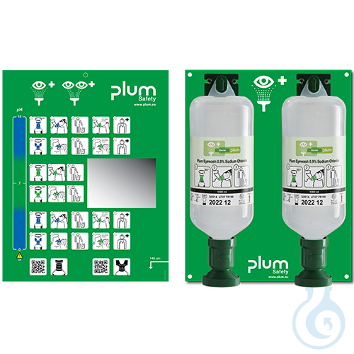 Image of Plum Eyewash Station 4708 MAXI - Luminix Health