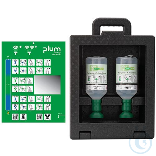 Image of Plum iBox 2 with 2 x 500 ml eye wash - Luminix Health