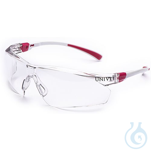 UNIVET safety goggles 506U-03-02 white/pink - Luminix Health
