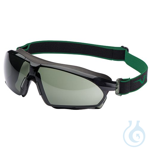 Image of UNIVET full view goggles 625 green G15 - Luminix Health