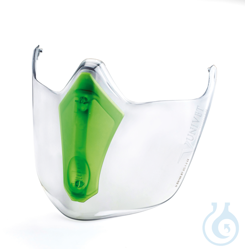 Image of UNIVET - Visor with ventilation system. Face shield, for full view goggles 6X3 - Luminix Health