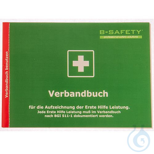 Image of First-aid book DIN A5 according to BGI 511-1 - Luminix Health