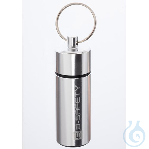 Image of B-SAFETY aluminium storage box including key ring - Luminix Health