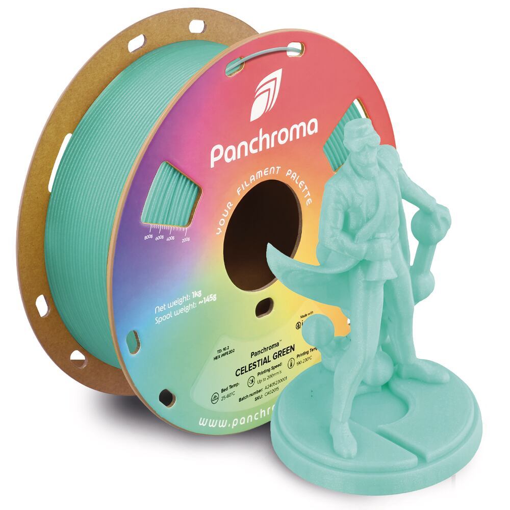 Panchroma PLA Celestial Green, 1,75 mm, 1 kg