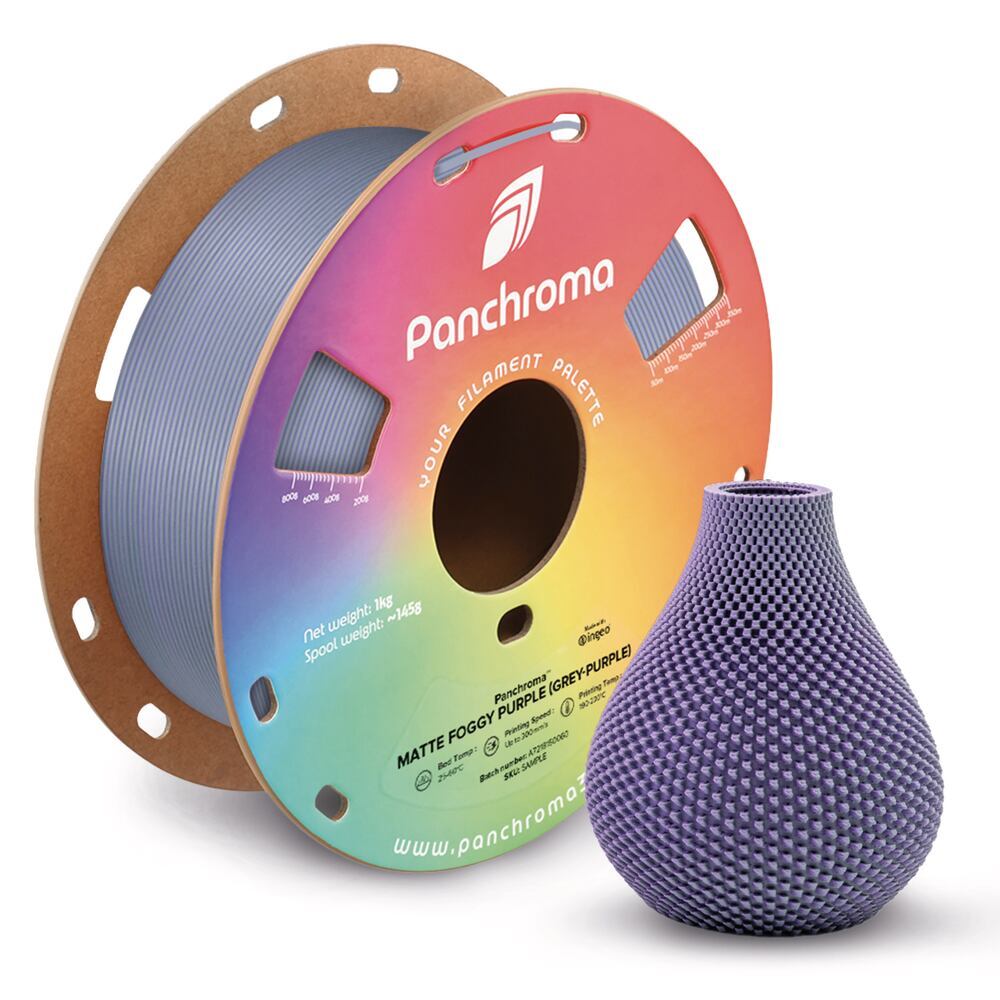 Panchroma PLA Dual Matte Foggy Purple, 1,75 mm, 1 kg