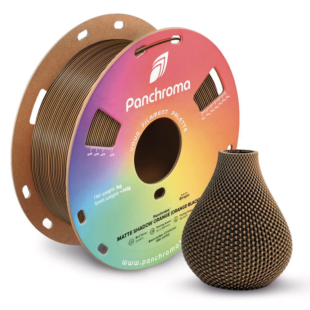 Panchroma PLA Dual Matte Shadow Orange, 1,75 mm, 1 kg