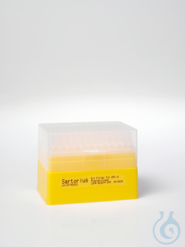 Image of Ext filter tip 200 µl tray 10x96, Extended filter tip, 0.5-200 µl, single tray, - Luminix Health