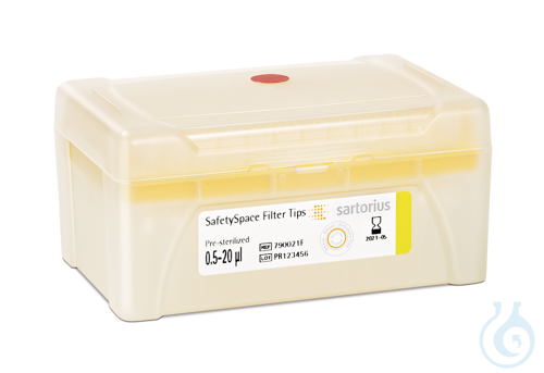 BH Tip 0.5-20F µl, ST(10x96), SafetySpace™ Filter Tip, 0.5-20 µl, single tray - Luminix Health