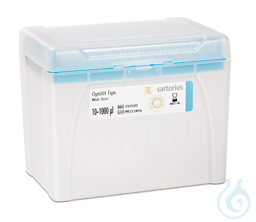 BH Tip 10-1000 µl WB, ST (10x96), Optifit Tip, 10-1000 µl, wide bore tip, single - Luminix Health