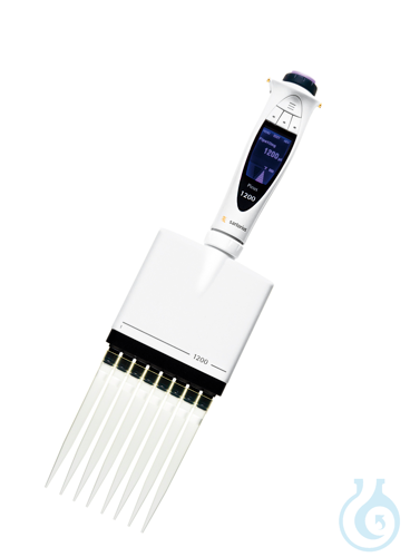 Picus Elect. Pipette, 8-ch, 50 -1200 µl, Picus® Electronic Pipette, 8 Channel - Luminix Health