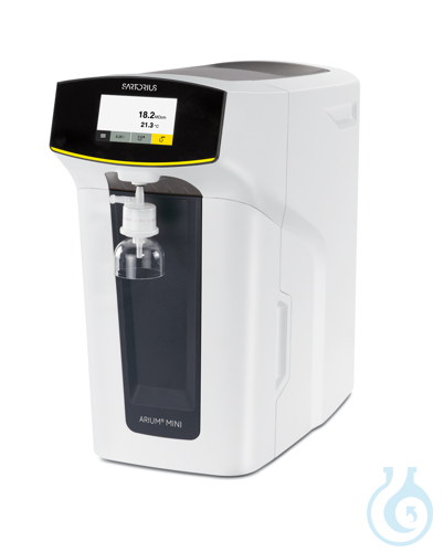 Image of arium® mini essential, arium mini Ultrapure water (Type I) < 10 ppb - Luminix Health