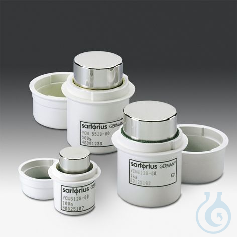 Image of Cylindrical Weight 1 kg, OIML E2, DAkkS, Calibration Weight - Luminix Health