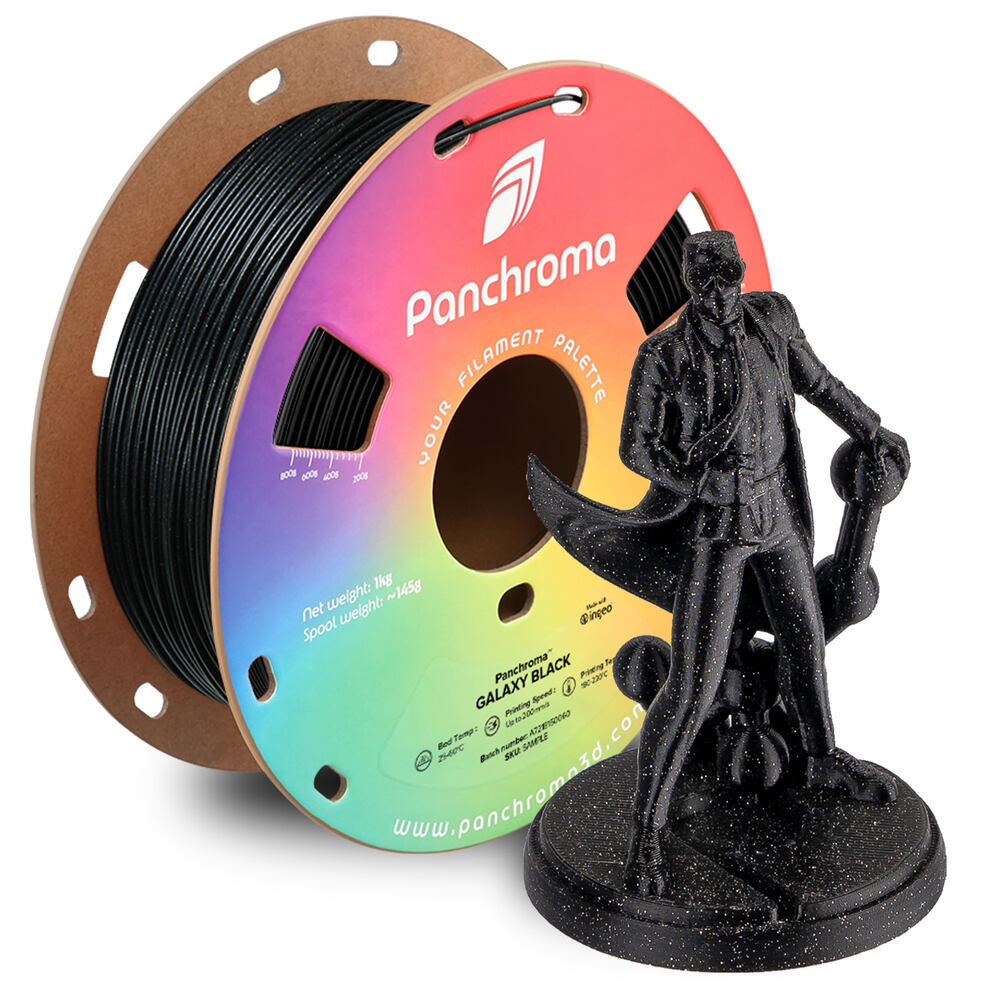 Panchroma PLA Galaxy Black, 1,75 mm, 1 kg