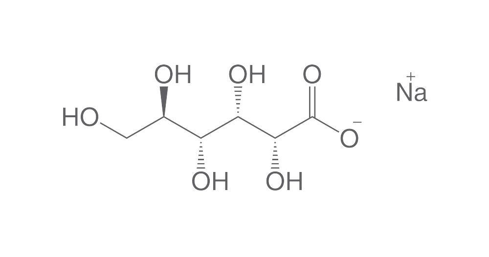 Gluconic acid sodium salt, min. 99 %, for synthesis, 100 g, plastic - Luminix Health