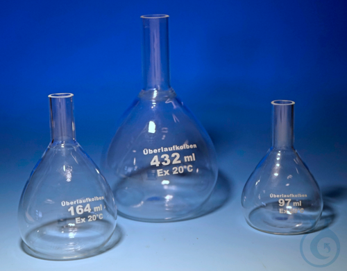 Overflow volumetric flask 56 ml