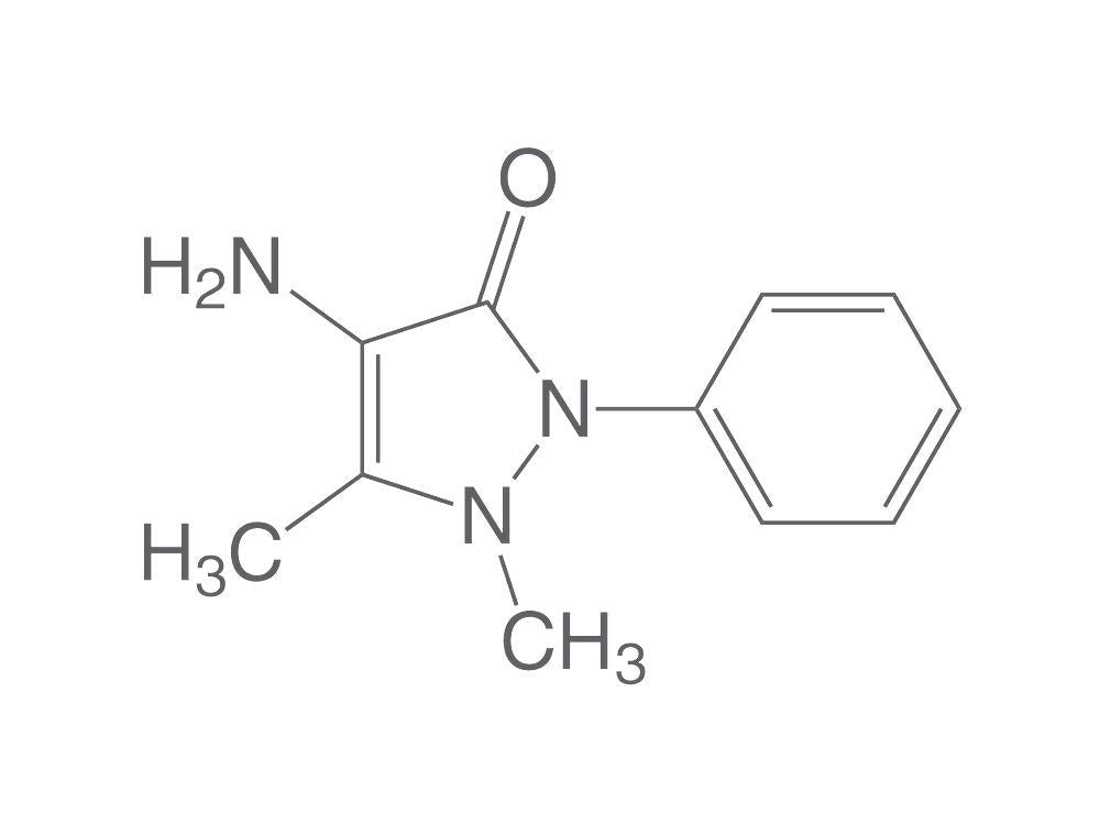 4-Aminoantipyrine, min. 98 %, p.a., ACS, 10 g, glass - Luminix Health