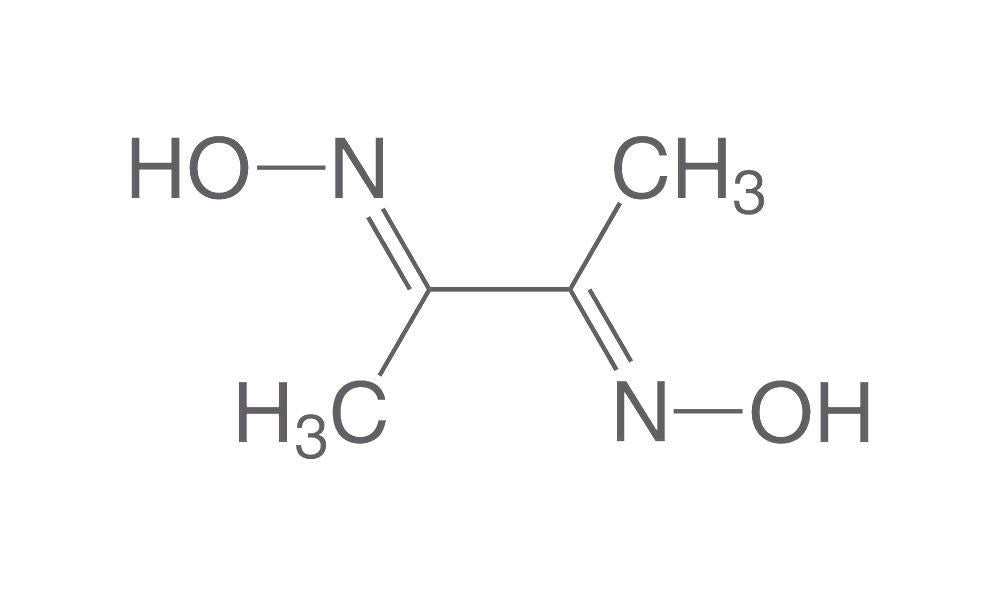 Dimethylglyoxim, min. 99 %, p.a. ACS, 50 g, plastic - Luminix Health
