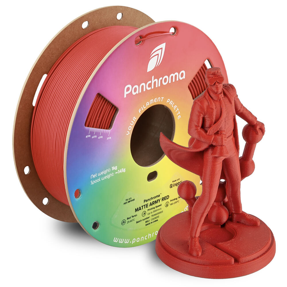 Panchroma PLA Matte Army Red